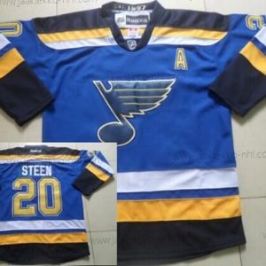 Miesten St. Louis Blues #20 Alexander Steen 2014 Sininen Paita