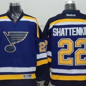 Miesten St. Louis Blues #22 Kevin Shattenkirk 2014 Sininen Paita