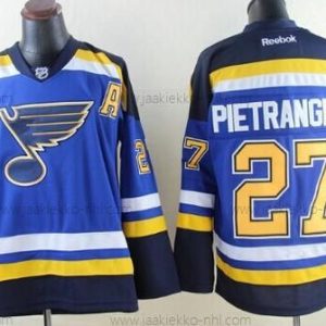 Miesten St. Louis Blues #27 Alex Pietrangelo 2014 Sininen Paita