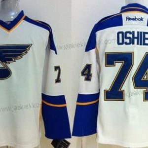 Miesten St. Louis Blues #74 T. J. Oshie Valkoinen Paita