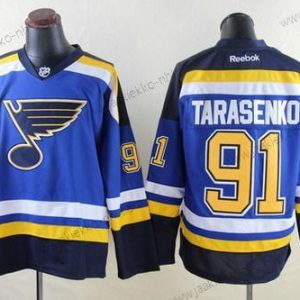 Miesten St. Louis Blues #91 Vladimir Tarasenko 2014 Sininen Paita