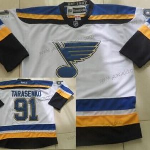 Miesten St. Louis Blues #91 Vladimir Tarasenko 2014 Valkoinen Paita