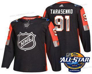 Miesten St. Louis Blues #91 Vladimir Tarasenko Musta 2018 NHL All-Star Ommeltu Jääkiekko Paita