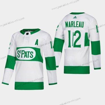 Miesten Toronto Maple Leafs #12 Patrick Marleau St. Pats Road Aito Pelaaja Valkoinen Paita