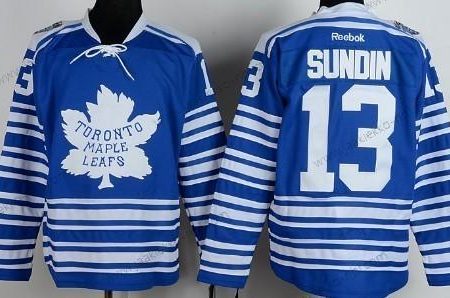 Miesten Toronto Maple Leafs #13 Mats Sundin 2014 Talvi Klassinen Sininen Paita