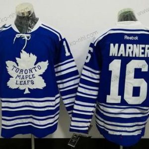 Miesten Toronto Maple Leafs #16 Mitchell Marner Sininen 2014 Talvi Klassinen Ommeltu NHL Reebok Jääkiekko Paita