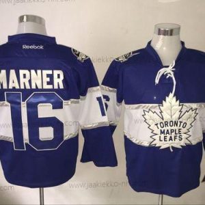 Miesten Toronto Maple Leafs 16 Mitchell Marner Sininen 2017 Centennial Klassinen Reebok Paita