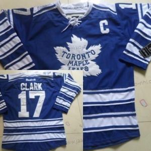 Miesten Toronto Maple Leafs #17 Wendel Clark 2014 Talvi Klassinen Sininen Paita