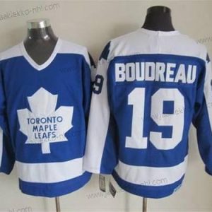 Miesten Toronto Maple Leafs #19 Bruce Boudreau 1982-83 Sininen CCM Vintage Paita