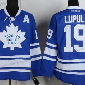 Miesten Toronto Maple Leafs #19 Joffrey Lupul Sininen Vieraspaita Paita