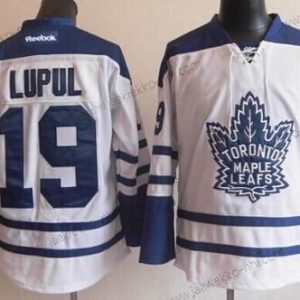 Miesten Toronto Maple Leafs #19 Joffrey Lupul Valkoinen Vieraspaita Paita