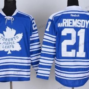 Miesten Toronto Maple Leafs #21 James Van Riemsdyk 2014 Talvi Klassinen Sininen Paita