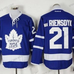 Miesten Toronto Maple Leafs #21 James Van Riemsdyk Royal Sininen 2016-17 Kotiottelupaita 100th Vuosipäivä Jääkiekko