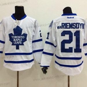 Miesten Toronto Maple Leafs #21 James Van Riemsdyk Valkoinen Paita