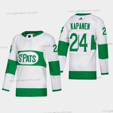 Miesten Toronto Maple Leafs #24 Kasperi Kapanen St. Pats Road Aito Pelaaja Valkoinen Paita