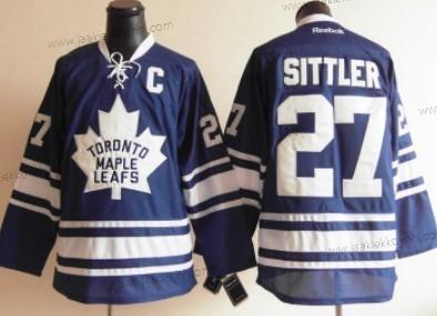 Miesten Toronto Maple Leafs #27 Darryl Sittler Sininen Vieraspaita Paita