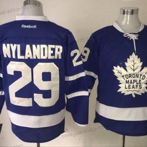 Miesten Toronto Maple Leafs #29 William Nylander Royal Sininen 2016-17 Kotiottelupaita 100th Vuosipäivä Ommeltu Reebok Jääkiekko Paita