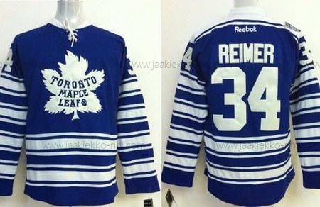 Miesten Toronto Maple Leafs #34 James Reimer 2014 Talvi Klassinen Sininen Paita