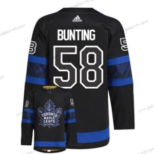 Miesten Toronto Maple Leafs #58 Michael Bunting Musta X Drew House Inside Out Ommeltu Paita