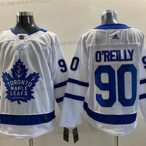 Miesten Toronto Maple Leafs #90 Ryan O’Reilly Valkoinen Ommeltu Paita