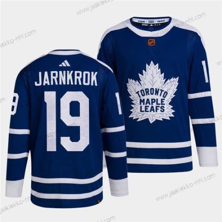 Miesten Toronto Maple Leafs Musta #19 Calle Jarnkrok Sininen 2022 Käänteinen Retro Ommeltu Paita