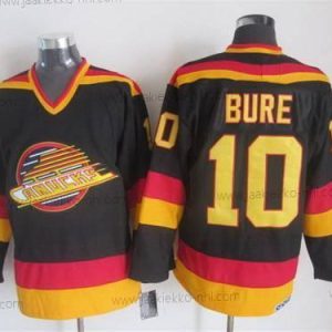 Miesten Vancouver Canucks #10 Pavel Bure 1985-86 Musta CCM Vintage Paita