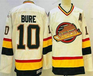 Miesten Vancouver Canucks #10 Pavel Bure Valkoinen Retro CCM Paita