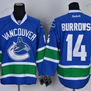 Miesten Vancouver Canucks #14 Alexandre Burrows Sininen Paita