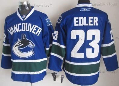 Miesten Vancouver Canucks #23 Alexander Edler Sininen Paita