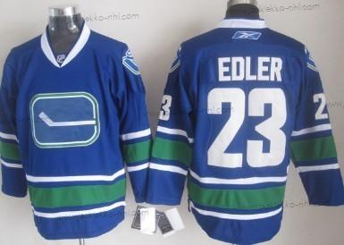 Miesten Vancouver Canucks #23 Alexander Edler Sininen Vieraspaita Paita