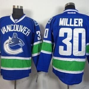 Miesten Vancouver Canucks #30 Ryan Miller Sininen Paita