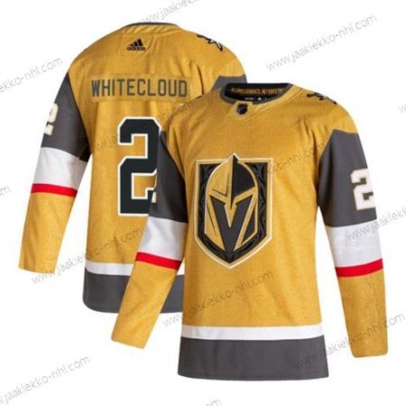 Miesten Vegas Golden Knights #2 Zach Valkoinencloud Kulta Ommeltu Paita