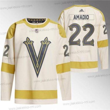 Miesten Vegas Golden Knights #22 Michael Amadio Kerma 2024 Talvi Klassinen Breakaway Ommeltu Paita