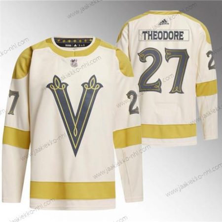 Miesten Vegas Golden Knights #27 Shea Theodore Kerma 2024 Talvi Klassinen Breakaway Ommeltu Paita