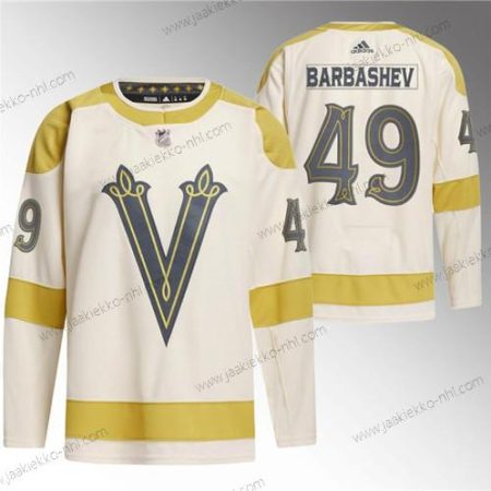 Miesten Vegas Golden Knights #49 Ivan Barbashev Kerma 2024 Talvi Klassinen Breakaway Ommeltu Paita