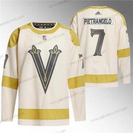 Miesten Vegas Golden Knights #7 Alex Pietrangelo Kerma 2024 Talvi Klassinen Breakaway Ommeltu Paita