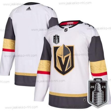 Miesten Vegas Golden Knights Tyhjä Valkoinen 2023 Stanley Cup Final Ommeltu Paita