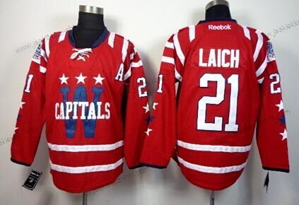 Miesten Washington Capitals #21 Brooks Laich 2015 Talvi Klassinen Punainen Paita