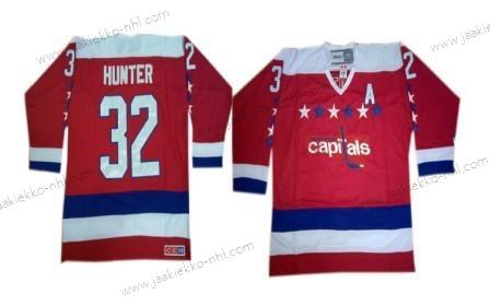 Miesten Washington Capitals #32 Dale Hunter Punainen All-Star Retro CCM Paita