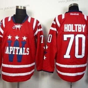 Miesten Washington Capitals #70 Braden Holtby 2015 Talvi Klassinen Punainen Paita