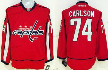 Miesten Washington Capitals #74 John Carlson Punainen Paita