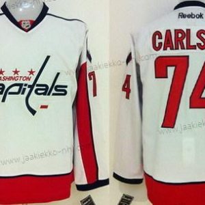 Miesten Washington Capitals #74 John Carlson Valkoinen Paita