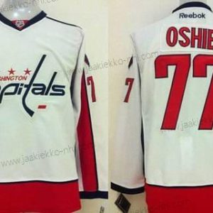 Miesten Washington Capitals #77 T. J. Oshie Valkoinen Kolmas paita NHL Reebok Paita