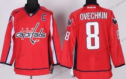 Miesten Washington Capitals #8 Alex Ovechkin Punainen Paita