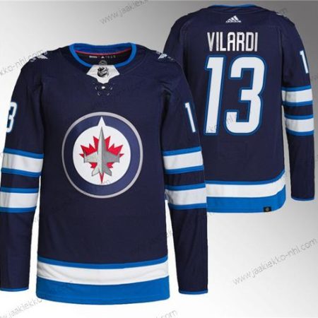 Miesten Winnipeg Jets #13 Gabriel Vilardi Laivastonsininen Ommeltu Paita