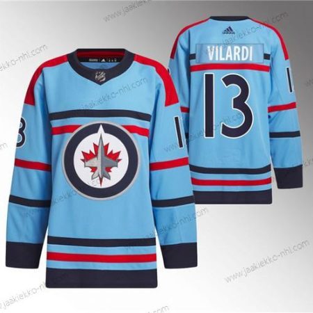 Miesten Winnipeg Jets #13 Gabriel Vilardi Sininen Vuosipäivä Primegreen Ommeltu Paita