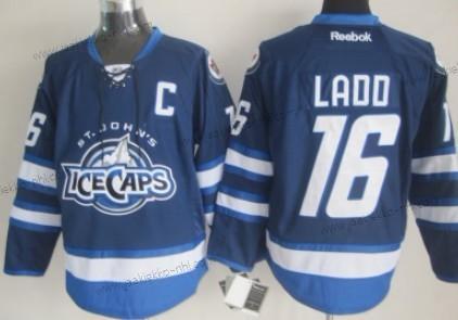 Miesten Winnipeg Jets #16 Andrew Ladd 2012 Sininen Ice Caps Paita