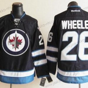 Miesten Winnipeg Jets #26 Blake Wheeler Laivastonsininen Sininen Paita