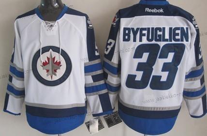 Miesten Winnipeg Jets #33 Dustin Byfuglien Valkoinen Paita