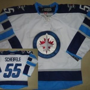 Miesten Winnipeg Jets #55 Mark Scheifele Valkoinen Paita